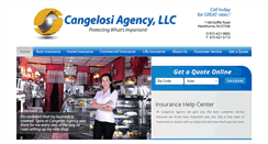 Desktop Screenshot of cangelosiagency.com